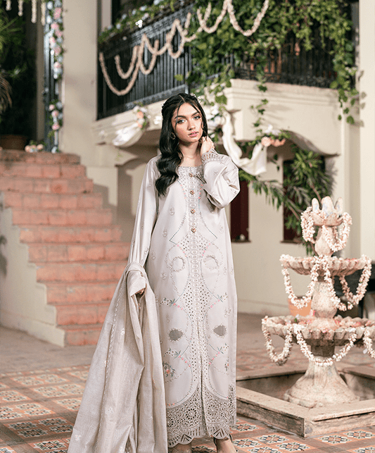 Gul Bagh Unstitched Embroidered Suit (3-Piece)
