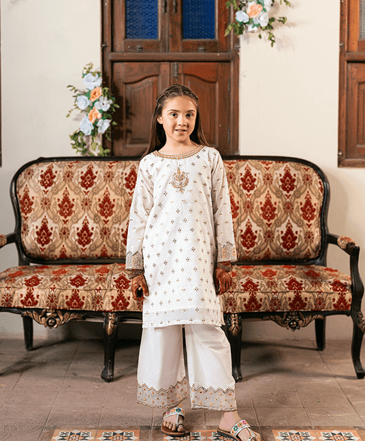 Raj Hans Stitched (2-Piece)